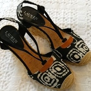 Lauren by Ralph Lauren Espadrilles Sandals sz 8.5